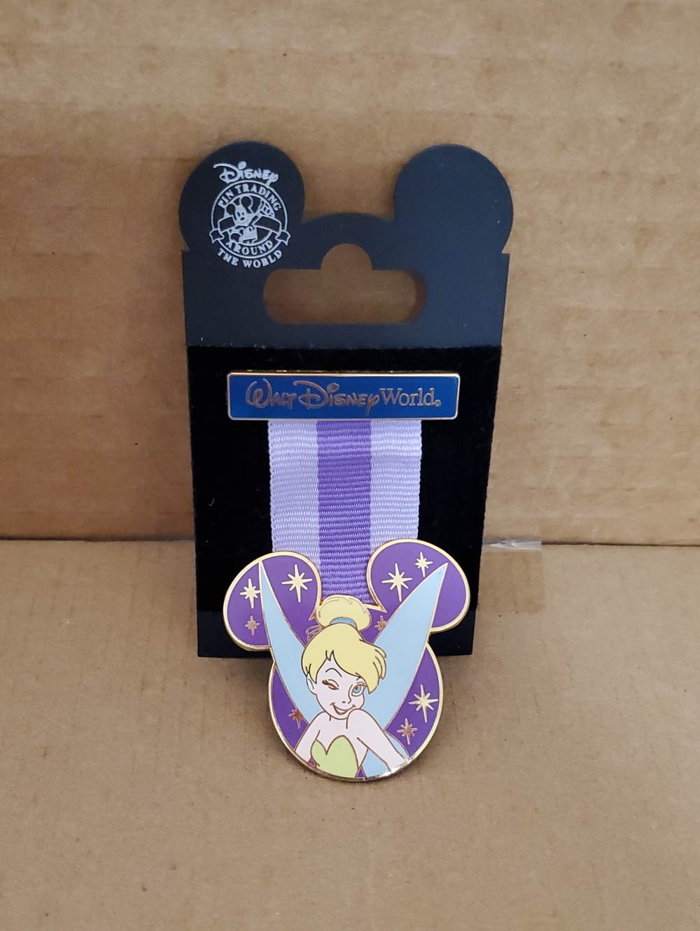Walt Disney World Tinker Bell Mickey Icon Medal Pin